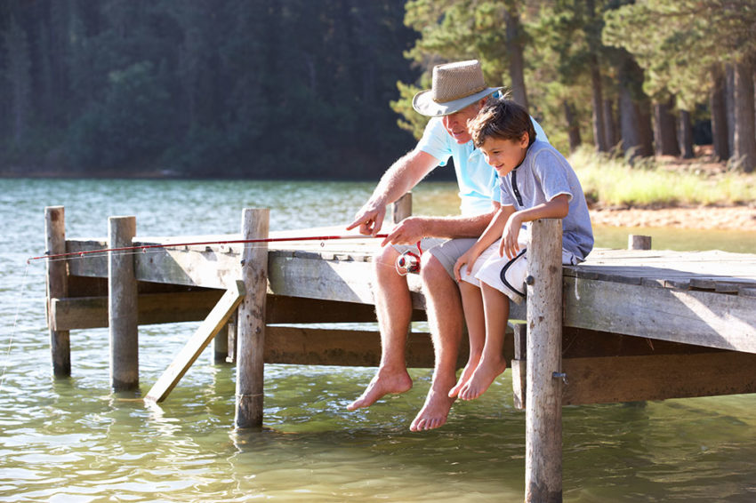 Fishing With Grandson