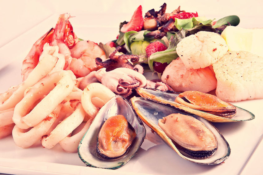 Seafood And Salad