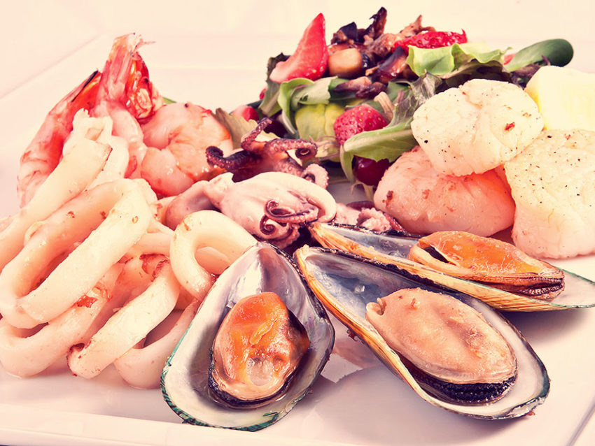 Seafood And Salad